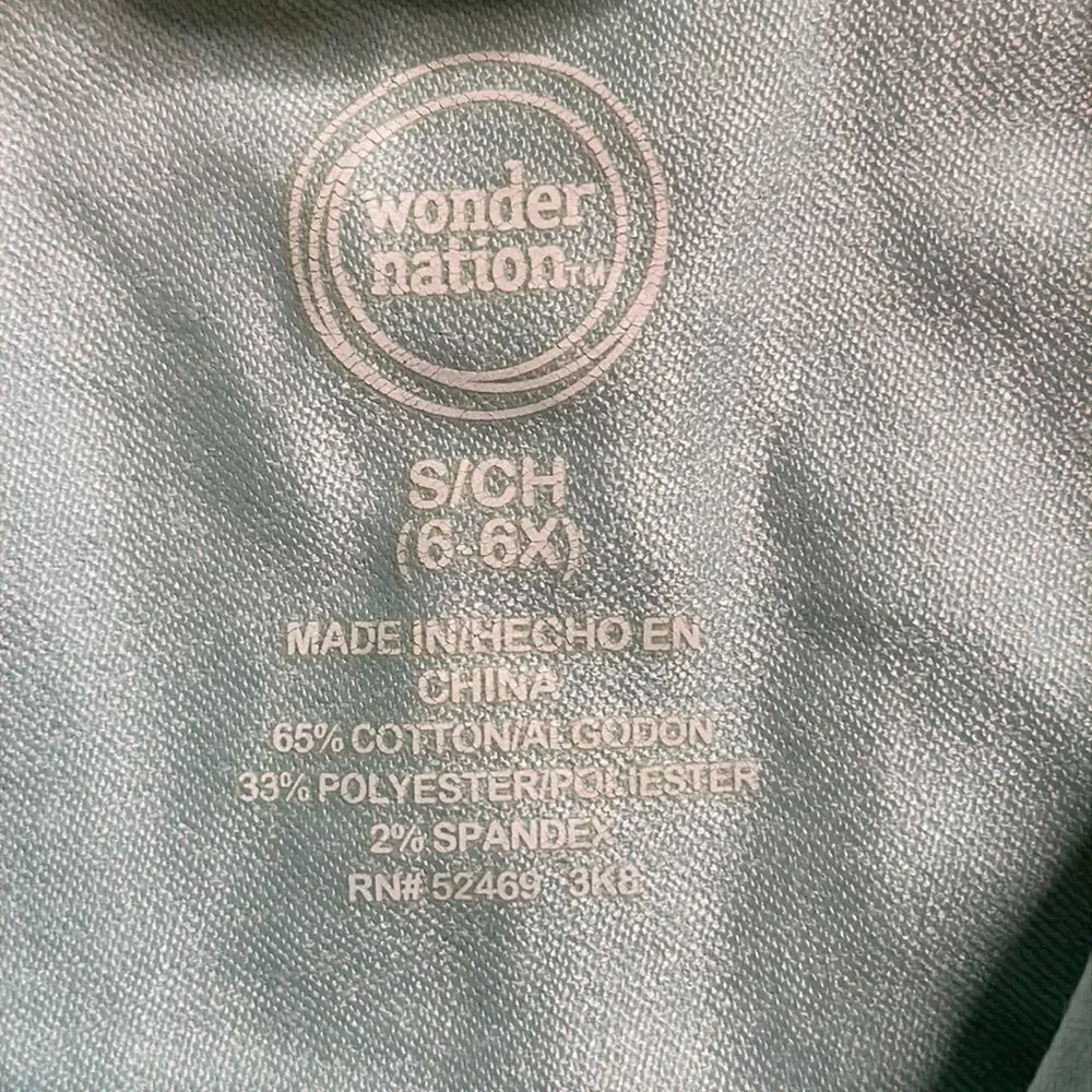 Wonder Nation Jean jacket size 6 Mint Green Jean Jacket Spring Easter